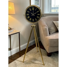 Büro Ev Ofis Hediyesi İçin Golden Era Tripod Ayaklı Saat Diğer