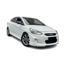 Hyundai Accent Blue 2011-2019 Uyumlu Ön Ek Plastik Koruyucu Dayanıklı & Koruyucu Boyasız