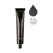 Perfect Shine Permanent Profesyonel Saç Boyası 100 ML Ekstra Yoğun Küllü Sarı/Gri Platin Intense Ash