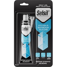 Mutfak Banyo Tüp Silikon 50 Ml Şeffaf