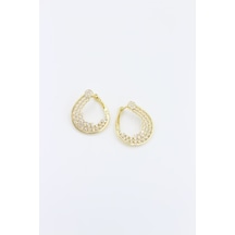 Vip Küpe 14 - K 2cm Çok Renkli 88867775