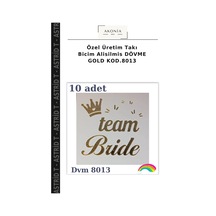 Özel Üretim Takı Bicim Alisilmis Dövme Gold Kod.8013