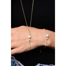 Papatya Silver 925 Ayar Gümüş Üç Renkli Dorika Toplu Incili Kolye Bileklik Set Papatya Silver 925 Ayar Gümüş Üç Renkli Dorika Toplu Incili Kolye Bileklik Set