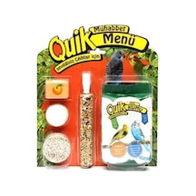 Quik Muhabbet Kuşu Menü Seti