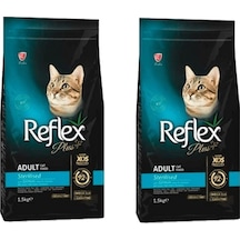 Reflex Somonlu Kısırlaştırılmış Yetişkin Kedi Maması 2 x 1500 G