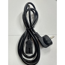 1.8 Metre Oluklu Power Kablo C15 Power Kablo 3x0.75 Mm Power Kablo