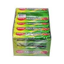 Kent Missbon Elma ve Çilek Aromalı Dogulu Bonbon Şeker 24 x 43 G