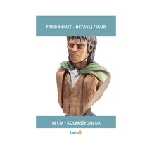 Frodo Baggins Büyük Boy Büst Yüzüklerin Efendisi 1 Adet
