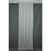 MİKRO MODEL GRİ RENK TEK KANAT Pileli Fon Perde 75*260 cm Gri