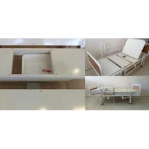 Lazımlıklı Wc Hasta Karyolası Yatak Dahil 2 Motorlu Tuvaletli Karyola