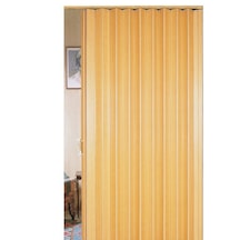 Falttür Katlanır Kapı Pvc Akordiyon Kapı Kayın 100x200