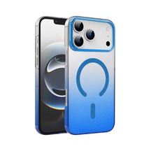 Newface Apple İphone 17 Pro Glossy Magsafe Kapak - Mavi
