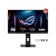 Asus Rog Strıx Xg248qsg Ace Esports 24.1 Super Tn, Freesync Ve G-sync Uyumlu, Hdr 1920 X 1080 0.1ms 610hz 350cd Dp Hdmı Vesa 3yıl Elmb 2, Vrr, Yüksekl