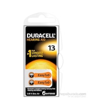 Duracell 13 Numara 6 Lı İşitme Cihazı Pili