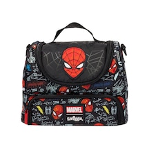 Snapbuy Avustralya Smiggle Beslenme Çantası 1-6. Sınıf Öğrencileri İçin, 25 15cm Örümcek Adam Siyah