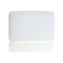 Breeze Gel Çift Taraflı Ortopedik Visco Yastık Serinletici Jel, Boyun Desteği, Yıkanabilir Kılıf Açık Indigo