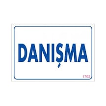 Pvc Levha Quot;Danışmaquot; 17,5*25 Cm