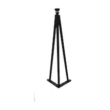 Metal Boru Firkete Sehpa Ayağı - Dekoratif Sehpa Ayağı (46,5 cm - 1 Adet)
