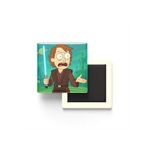 Anakin Skywalker - 9x9 Cm Baskılı Kare Buzdolap Magneti