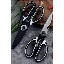 Mutfak Makası Ağır Hizmet Tipi Keskin Mutfak Makası, Çok Amaçlı Paslanmaz Çelik, Tavuk, Balık, Et, Sebzeler, Otlar, Barbekü, Çiçekler, Kuru Yemişler Kaliteli Ağır Malzeme Abanoz Mutfak Makası Ağır Hizmet Tipi Keskin Mutfak Makası, Çok Amaçlı Paslanmaz Çelik, Tavuk, Balık, Et, Sebzeler, Otlar, Barbekü, Çiçekler, Kuru Yemişler Kaliteli Ağır Malzeme Abanoz