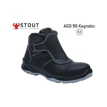 Stout Agd 96 S3 Kaynakçı İş Botu Siyah