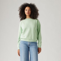 Levi's Kadın Yeşil Yuvarlak Yaka Sweatshirt - 001ty-0005 001