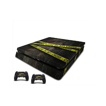 PS4 Slim Crime Sticker Seti