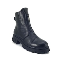 Albini 10041 Hakiki Deri Günlük Bot- Siyah - 587472474 Siyah
