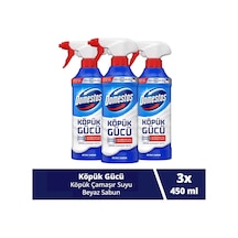 Köpük Gücü Köpük Çamaşır Suyu Beyaz Sabun 450 Ml X3 Tekli