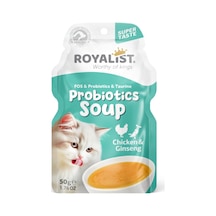 Probiyotikli Tavuklu & Ginsengli Kedi Çorbası 50 Gr X 6 Adet