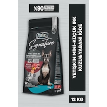 Peritas Signature Kuzulu Küçük Irk Yetişkin Köpek Maması 12 KG