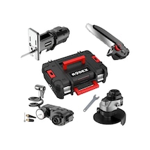 Rdx2705 Çok Amaçlı 20 V Matkap 5 Başlıklı + 2 2.0 Ah Batarya Çantalı & Aksesuarlı