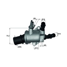Termostat - Fiat Croma, Grande Punto, Sedici, 159, Brera - Mahle-tı14388