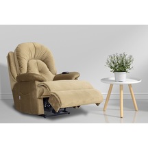 Teknokonfor Efes Masajlı Tek Motor Sabit Baba Tv Koltuğu