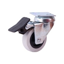 Hts 334 Çift Bilyalı Tablalı Frenli Mobilya Tekeri 50 X 20 334Hts