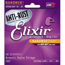 Elixir 011-052 Bronz Akustik Gitar Teli