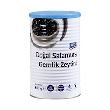 Aro Siyah Zeytin 800 G 291-320 Az Tuzlu - 4 Adet Tarı