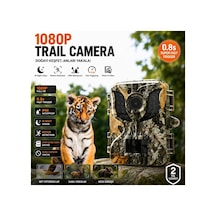 Dl-05 Fotokapan Kamera 16mp Full Hd 1080p Lcd Ekranlı Açık Takip Kamerası Ip66 Su Geçirmez Yaban Hayatı Kamera Kızılötesi Gece Görüş Kamera Trail Camera Diğer