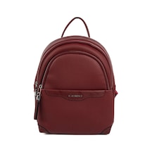 Silver Polo Sp1265 Kadın Sırt Çantası Petek Bordo-bordo