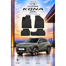 Hyundai Kona 2024+ Benzin/dizel Aracınıza Özel Üretim Havuzlu Paspas Takımı A+ -mod-