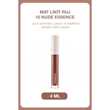Uzun Süre Kalıcı Kadifemsi Yapı Mat Likit Ruj - 10 Nude Essence