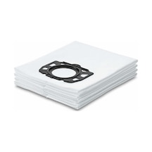 Karcher 2.863-006.0 (WD 4-WD 5-WD 6) Yün Toz Torbası - 4 Adet