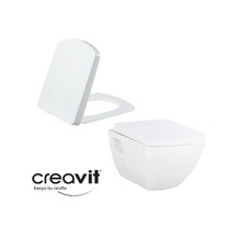 Creavit Tp326 Asma Klozet Kc6000 Yavaş Kapanır Kapaklı