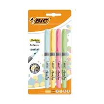 4'lü Grip Pastel Highlighter Seti 124-Pembe