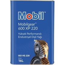 Mobil Gear 600 Xp 220 Dişli Yağı Teneke - 16 Litre