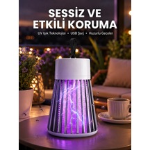 Kamp Ve Bahçe İçin Şarjlı Böcek Kovucu Lamba