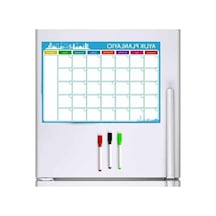 35x50 Cm Mıknatıslı Yazı Tahtası, Katlanabilir Ve Silinebilir Açık Gri
