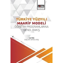 Türkiye Yüzyılı Maarif Modeli Öğretim Programlarına Genel Bakı...