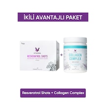 İkili Avantajlı Paket 2 Resveratrol Shots + Collagen Complex