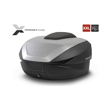 Motosiklet Arka Çanta Sh-59x Litre Üç Kademeli Kapaklı Genişleyebilir Model Motor Arka Topcase 59lt Çok Renkli